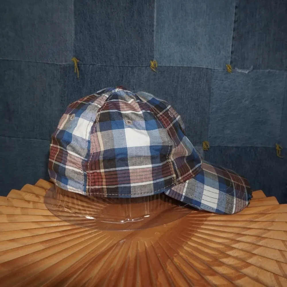 OSFA - Vintage Y2K American Eagle Hats plaid preppy